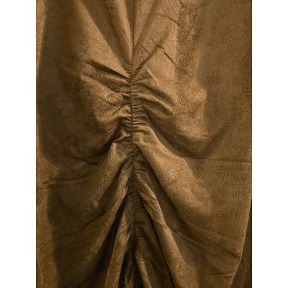 Torrid Mini Faux Suede Shirtdress Plus Size 2X - Picture 4 of 5